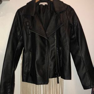 New York and Company leather jacket